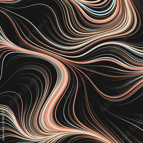 Abstract Perlin Noise Geometric Pattern generative computational art illustration