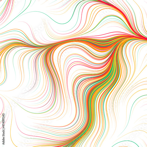 Abstract Perlin Noise Geometric Pattern generative computational art illustration