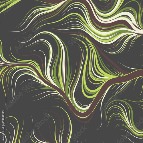 Abstract Perlin Noise Geometric Pattern generative computational art illustration