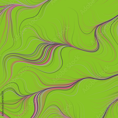 Abstract Perlin Noise Geometric Pattern generative computational art illustration
