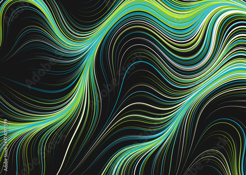 Abstract Perlin Noise Geometric Pattern generative computational art illustration