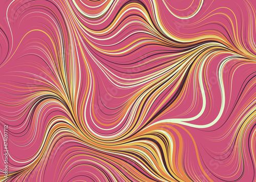 Abstract Perlin Noise Geometric Pattern generative computational art illustration