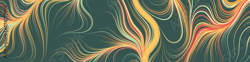 Abstract Perlin Noise Geometric Pattern generative computational art illustration