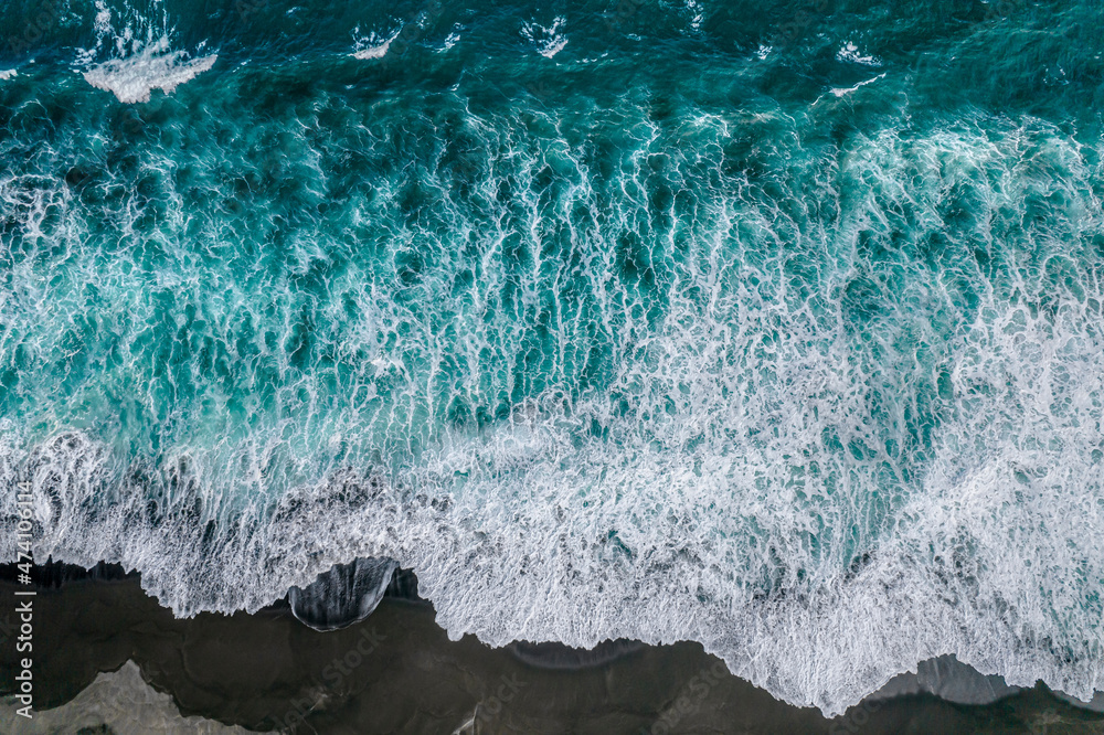 Fototapeta premium waves from above