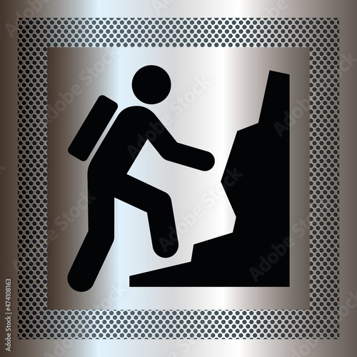 Logo espace d'escalade.