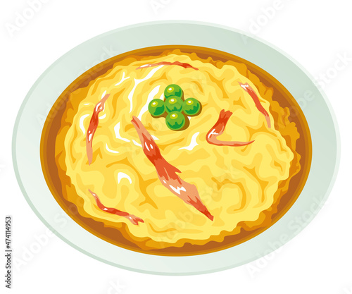 Принти на полотні 天津飯