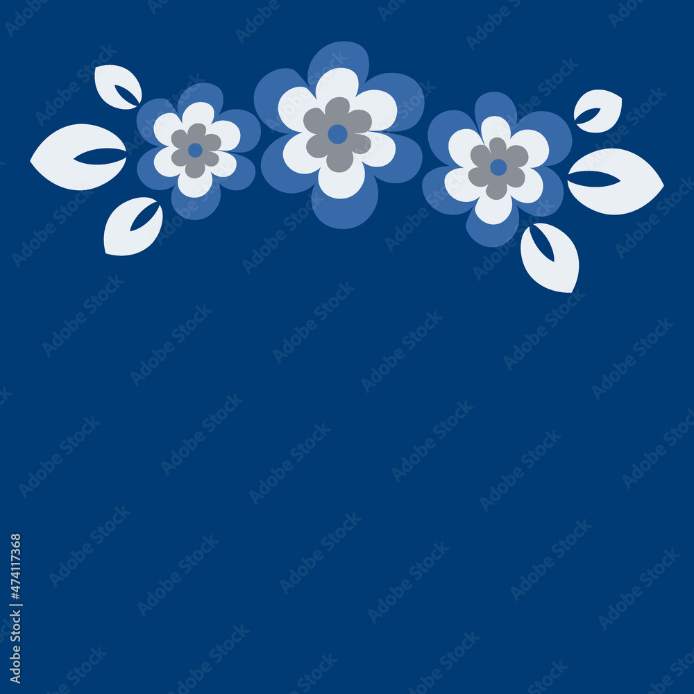 a stylized postcard or banner for an inscription with flowers - graphics. Gift, congratulations a stylized postcard or banner for an inscription with flowers - graphics. Gift, congratulations