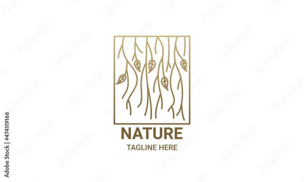 vines logo in linear style vines logo in linear style