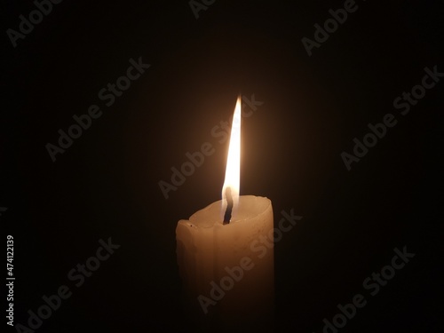 candle in the dark