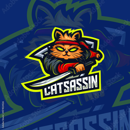 Assassin Cat Esport Logo