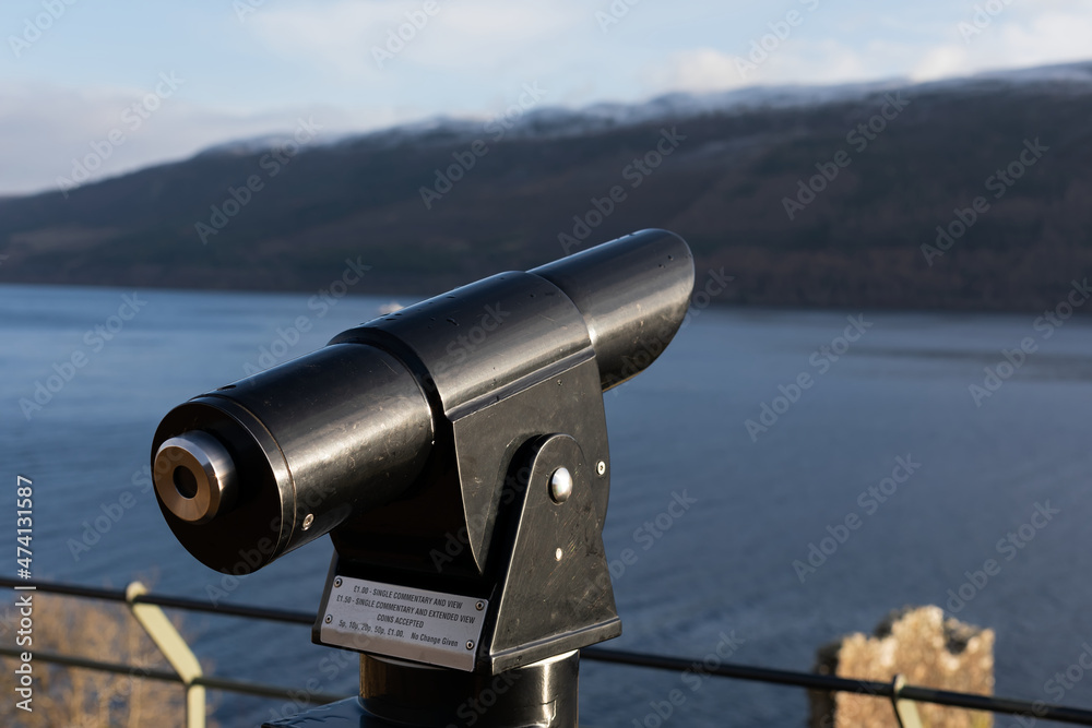 Coin operated binoculars Coin operated binoculars