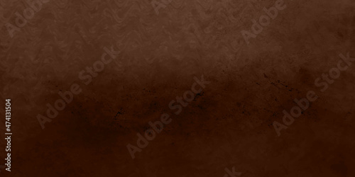 old paper background and old Brown background gradient color paint on cement wall space for copy write rough texture material.