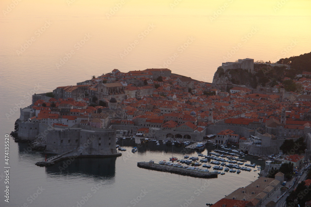Dubrovnik at dusk