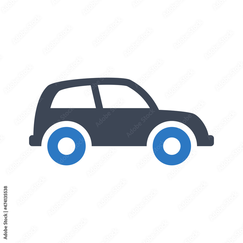 Car auto icon vector graphic