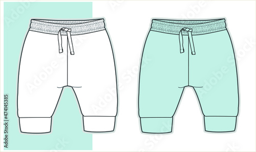 Sketch of baby clothes
