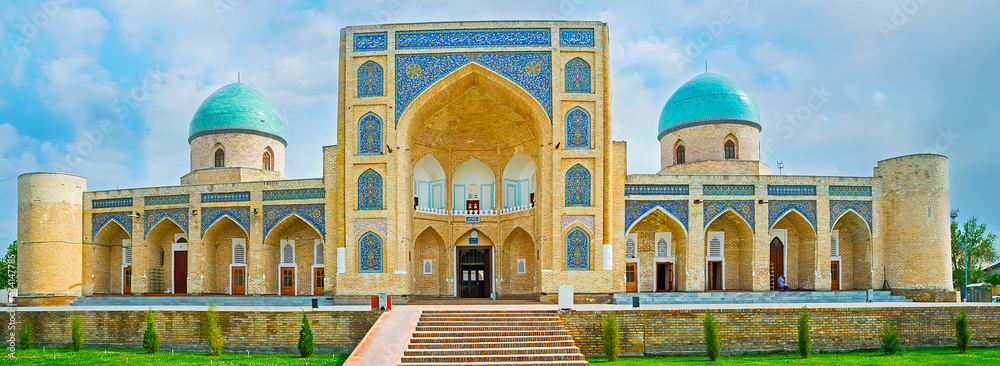 The Norbutabiy madrasah, Kokand, Uzbekistan