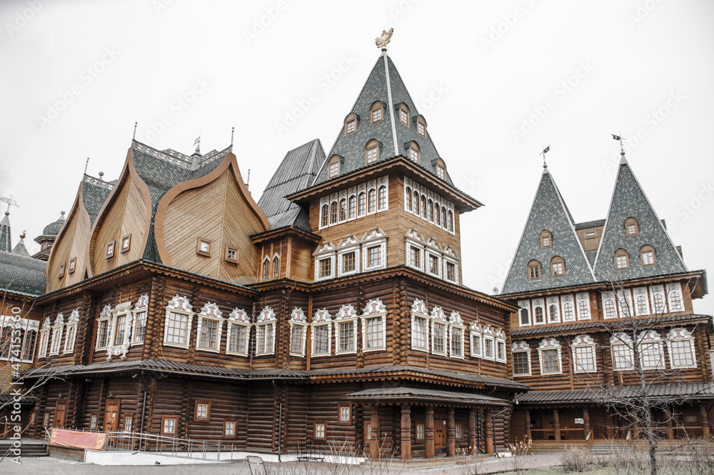 Wooden palace of Tsar Alexey Mikhailovich.