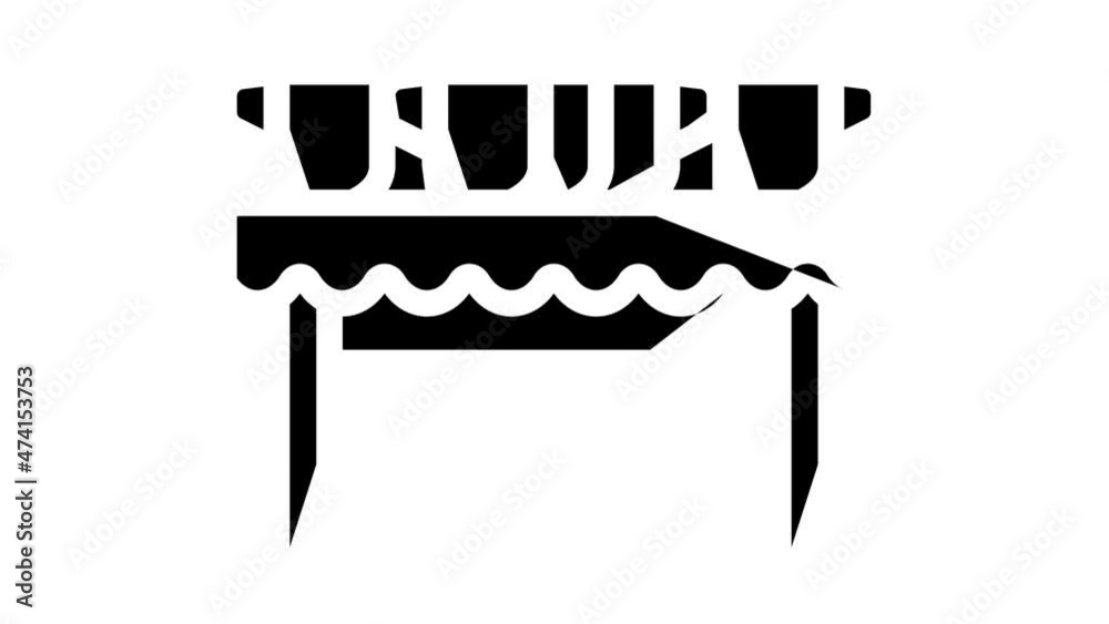 hot drinks cups on table animated glyph icon hot drinks cups on table sign. isolated on white background hot drinks cups on table animated glyph icon hot drinks cups on table sign. isolated on white background