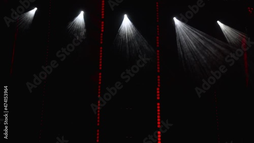 equipment for show . Light and sound technology .music stage	