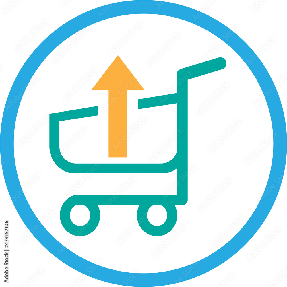 Shopping cart trolley icon sign design Shopping cart trolley icon sign design