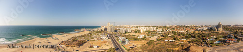 180 degree panorama of Ashkelon