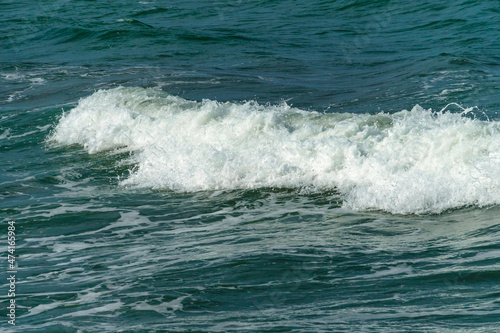 waves on the shore © Irfan M Nur