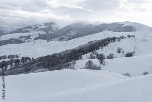 Ski resort in Metsovo Greece