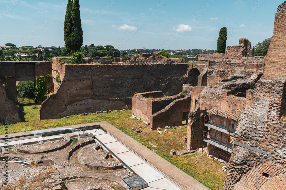 ruins of roman theatre