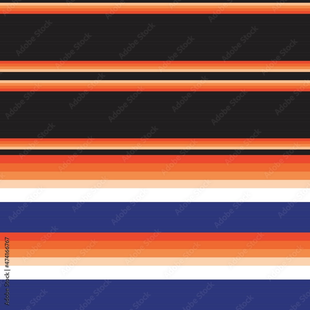 Orange Double Striped seamless pattern design Orange Double Striped seamless pattern design