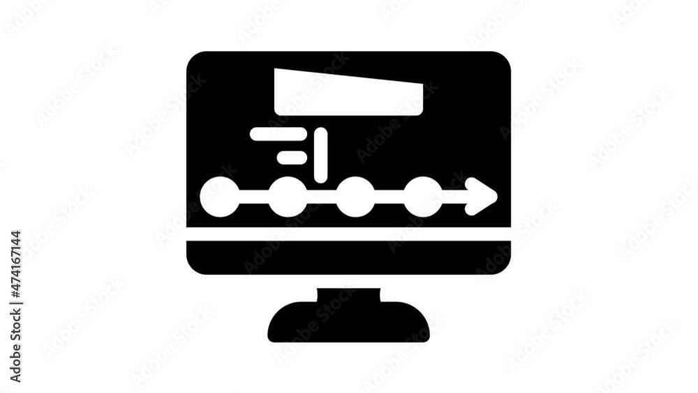 logistics tracking wholesale animated glyph icon logistics tracking wholesale sign. isolated on white background logistics tracking wholesale animated glyph icon logistics tracking wholesale sign. isolated on white background