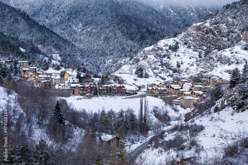 Winter in Pal Arinsal Andorra Pyrenees © JoseMaria