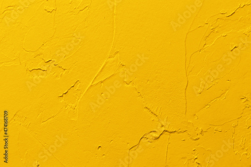yellow uneven plaster