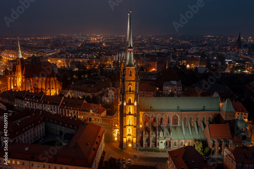 Ostrow tumski, Wroclaw, Dolnoslaskie, Polska, Poland