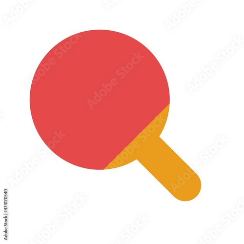 Table Tenis Flat Vector Icon Design