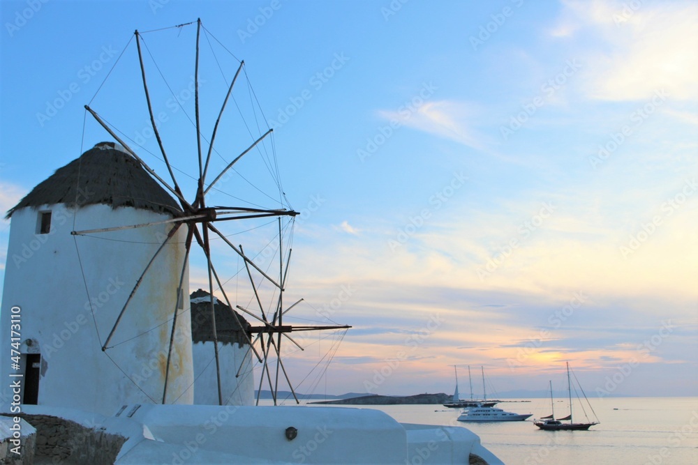 Moulin à vent - Mykonos, Grèce