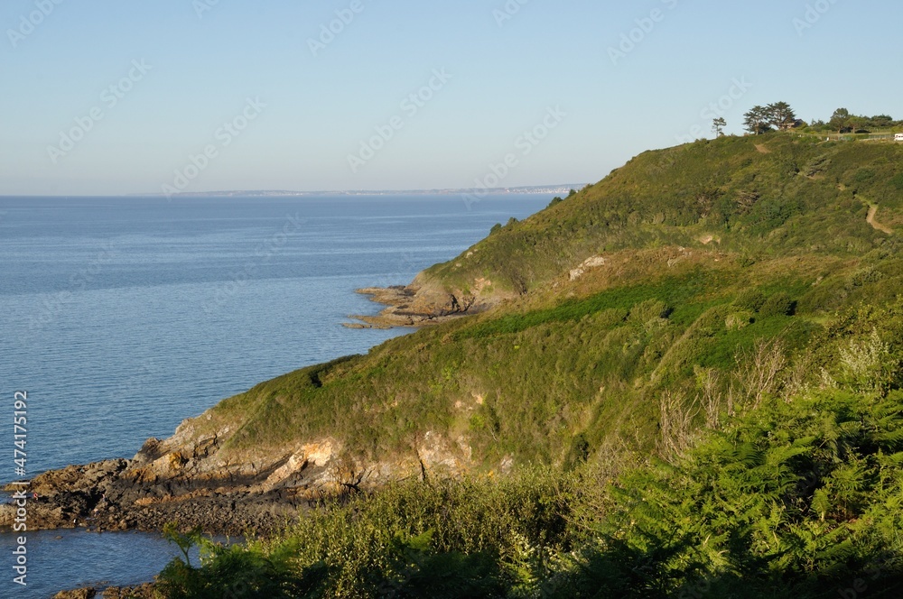 The Brittany coast in Pordic