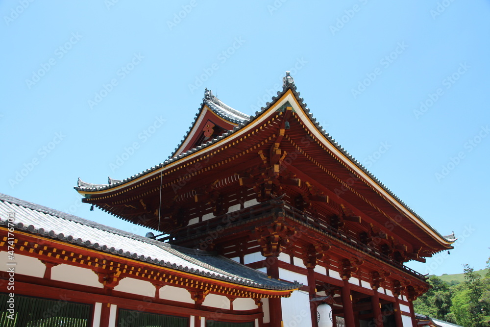 Nara, Japón, con innumerables templos y santuarios.

