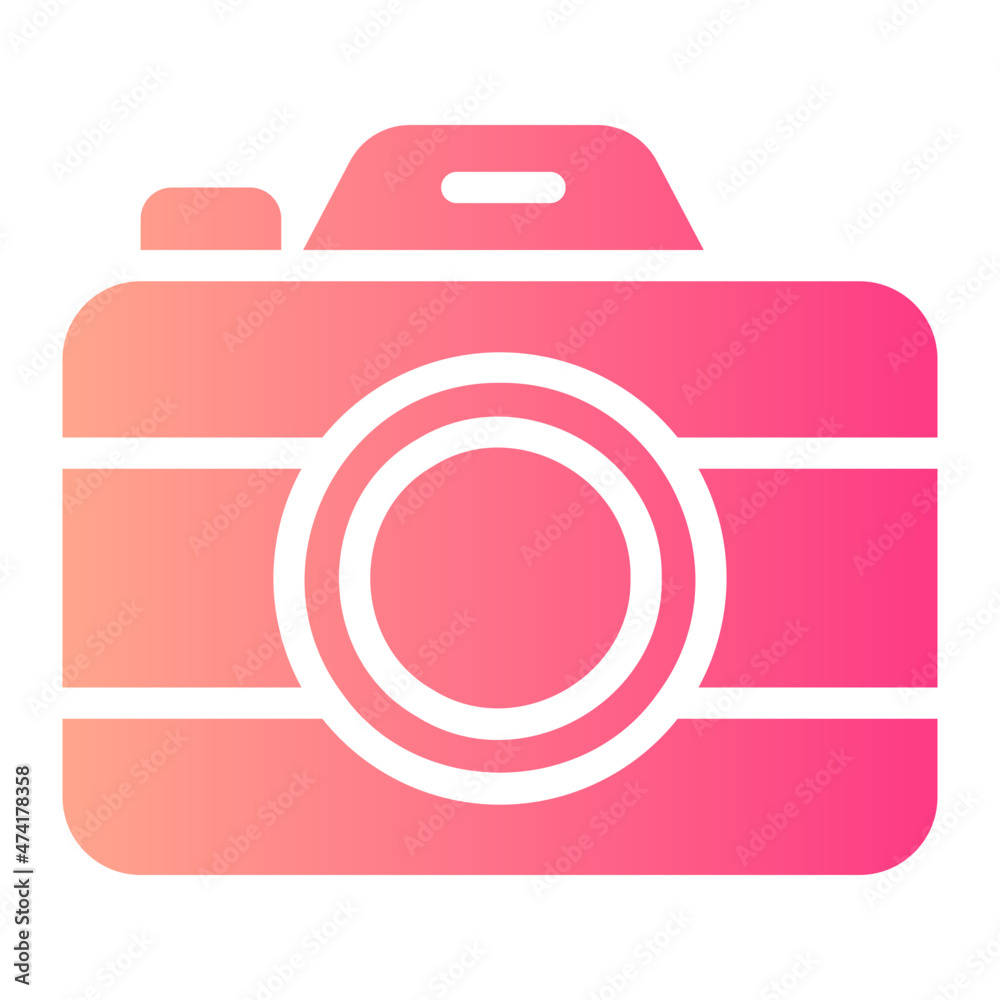 film camera gradient icon film camera gradient icon