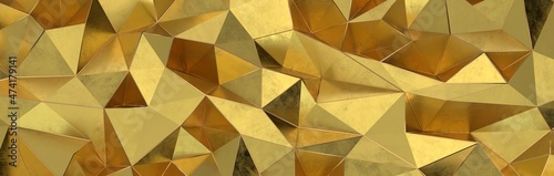 Luxury Golden Shiny Abstract Background