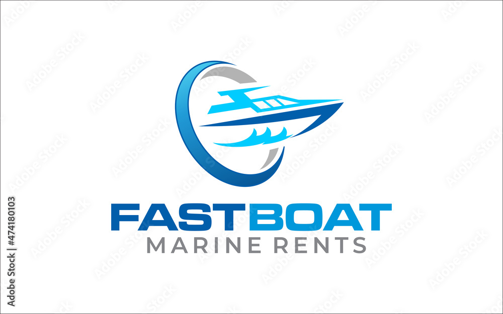 Illustration vector graphic of ship and boat concept logo design template Illustration vector graphic of ship and boat concept logo design template