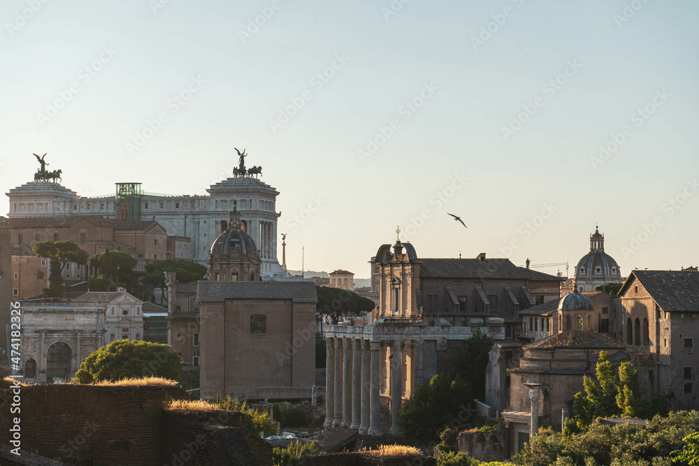 view of the city Rome
