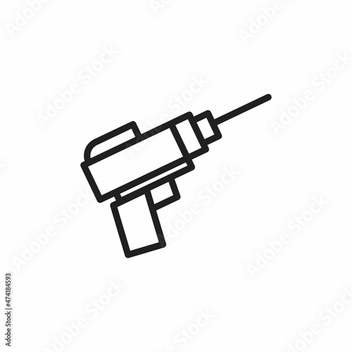 LASER BATTLE icon in vector. Logotype