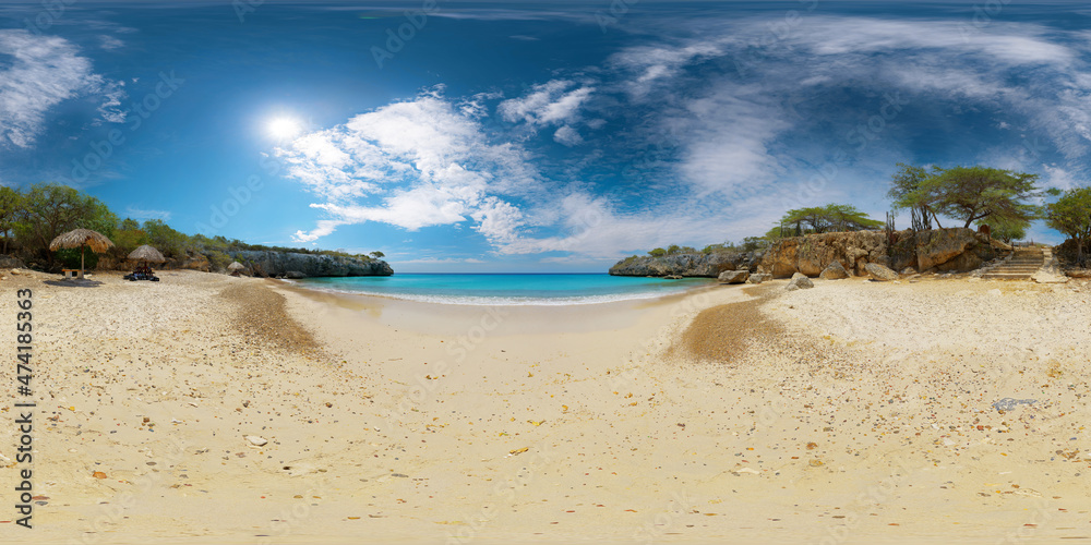curacao bay 360° x 180° vr panorama