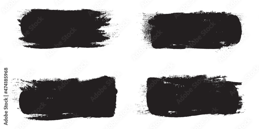 Black brush stroke set isolated on background. Collection of trendy brush stroke vector for black ink paint, grunge backdrop, dirt banner, watercolor design and dirty texture. Brush stroke vector Black brush stroke set isolated on background. Collection of trendy brush stroke vector for black ink paint, grunge backdrop, dirt banner, watercolor design and dirty texture. Brush stroke vector
