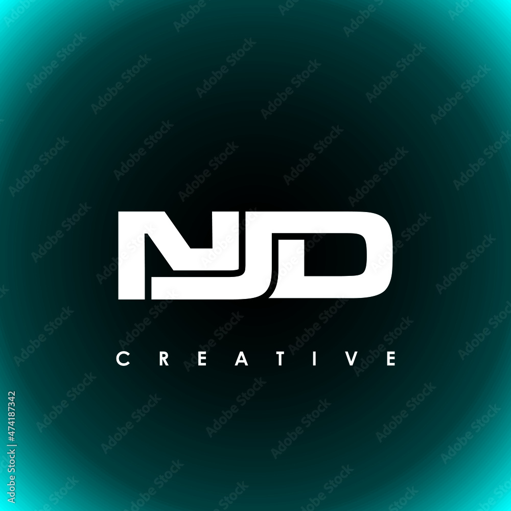 NJD Letter Initial Logo Design Template Vector Illustration NJD Letter Initial Logo Design Template Vector Illustration