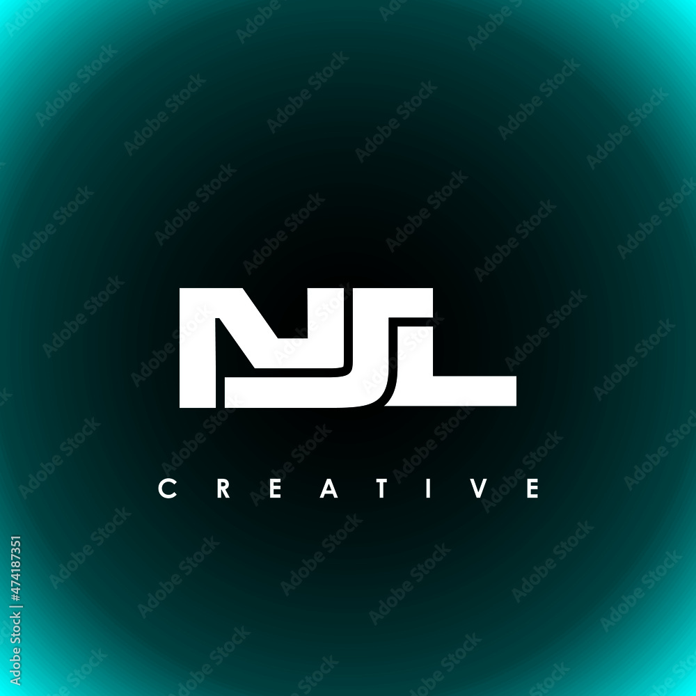 NJL Letter Initial Logo Design Template Vector Illustration NJL Letter Initial Logo Design Template Vector Illustration