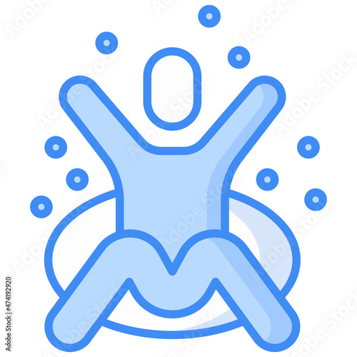 tubing snow icon