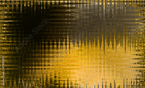 Orange Color Water Effect Backdrop Or Background Illustration Design