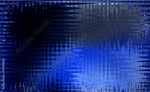 Blue Color Water Effect Backdrop Or Background Illustration Design