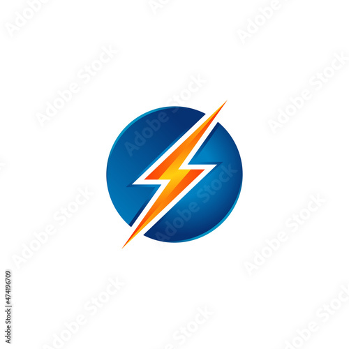 Free Download Energy Power Logo Design Elements isolated on white background - GFXLoad